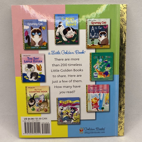 Yawn! A Grumpy Cat Bedtime Story A Little Golden Book Hardcover By Steve Foxe - Picture 7 of 9